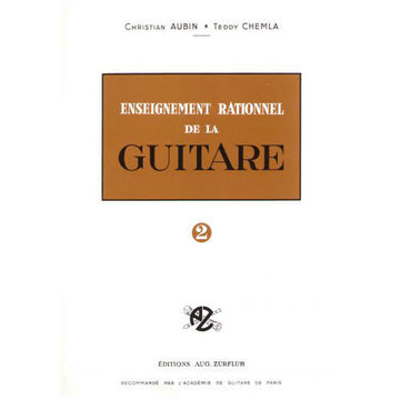 Robert Min Aubin C. Chemla T. - Enseignement Rationnel De La Guitare. Volume 2