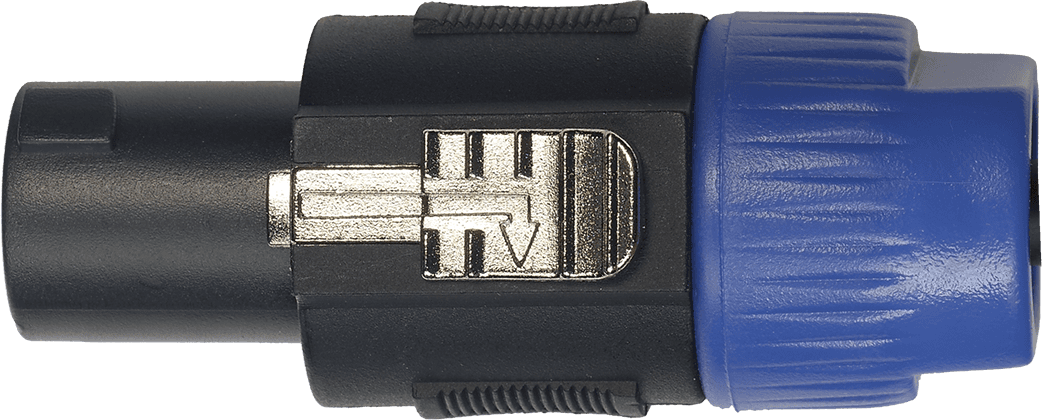 Yellow Cable Fiche Speakon Male 4 Points - Lot de 2