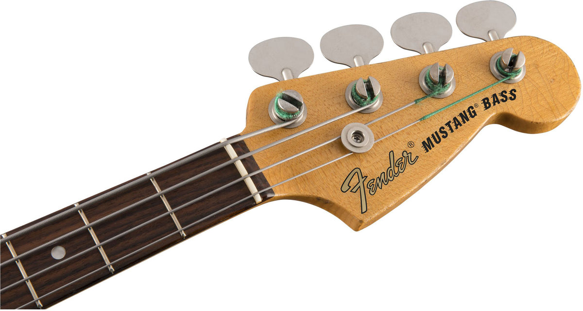Mustang Bass Signature Jmj RW Vervaagd Daphne Blauw