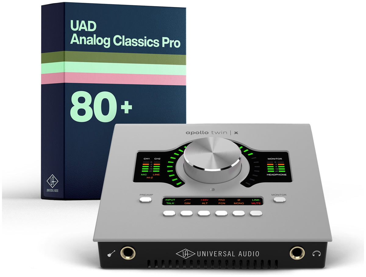 Universal Audio Apollo Twin X Duo Gen2 Analog Classics Pro