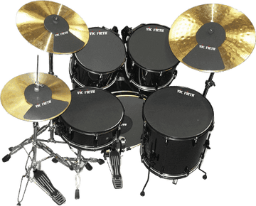 Pack Sourdine 10/12/14/14/18 + HI-hat + 2 Cymbales