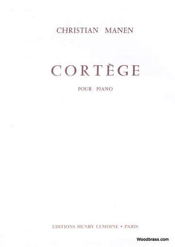 Manen Christian - Cortege - Piano