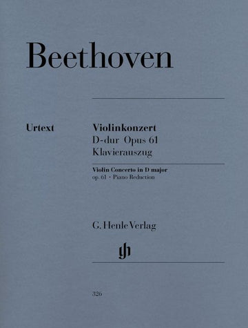 Beethoven L.V. - Concerto D Major Op. 61 For Violin And Orchestra