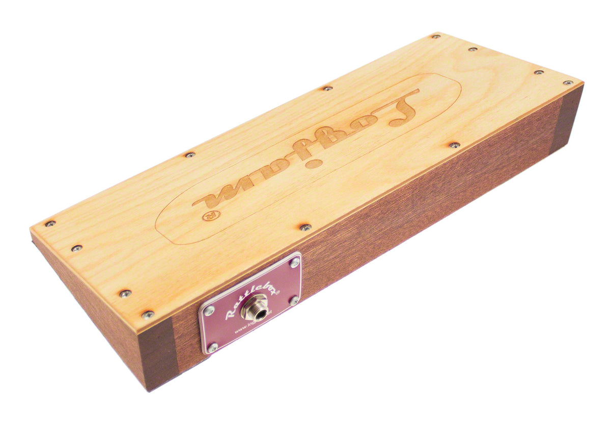 Rattlebox Snare Analog Stomp Box Sapele