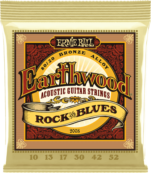Ernie Ball 2008 Earthwood Rock Blues 10-52
