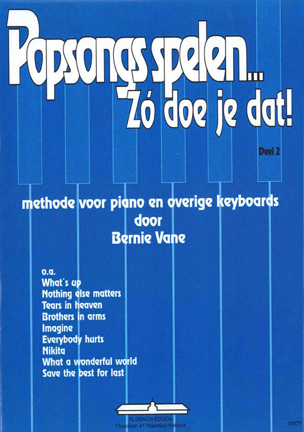Popsongs Spelen Zo Doe Je Dat 2 - Version Neerlandais