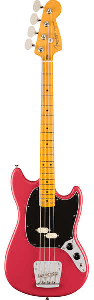 Fender American Professional Classic Mustang Bass MN Vervaagd Dakota Red