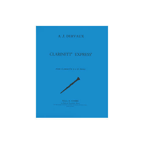 Dervaux - Clarinett'express - Clarinette et Piano