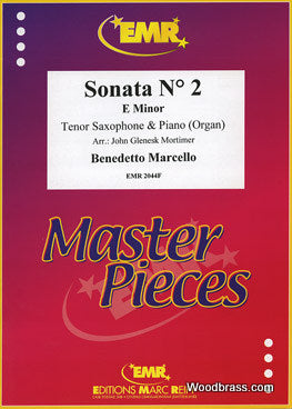 Marcello Benedetto - Sonata N°2 In E Minor - Saxophone Ténor & Piano / Orgue