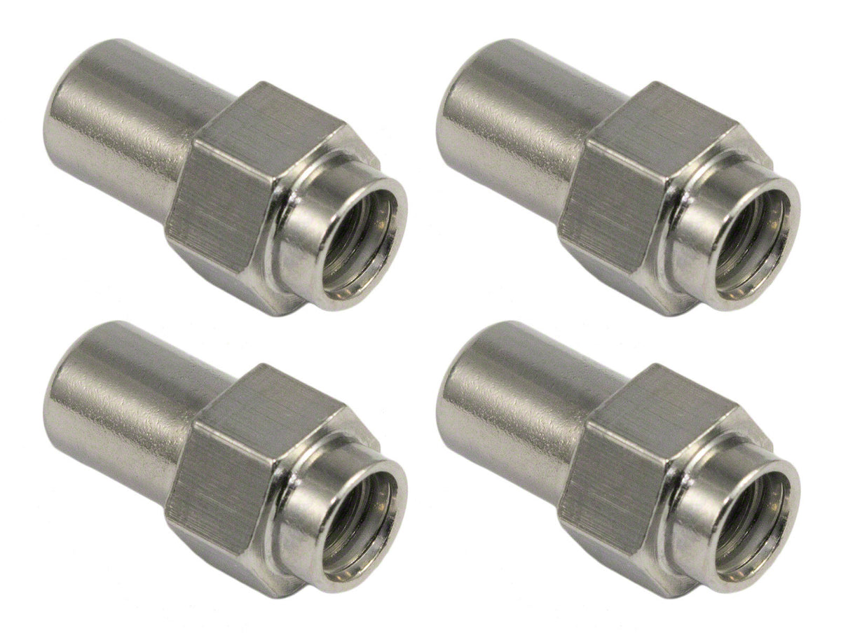 SN-HE-18B Draaimoer 18mm Zeskantkop Messing (X4)