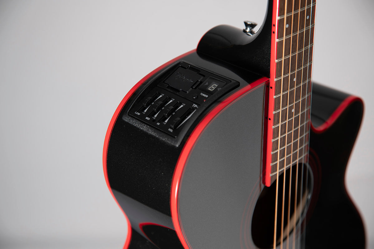 GF49CE FX Cutaway Cosmic Black Sparkle