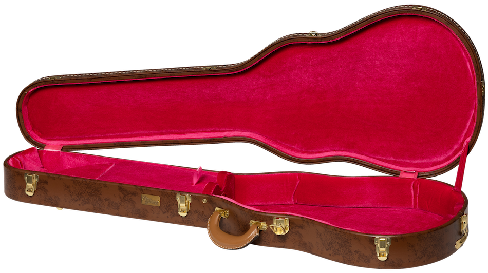 Koffer Les Paul Lifton Historic "5-latch" Bruin/Roze