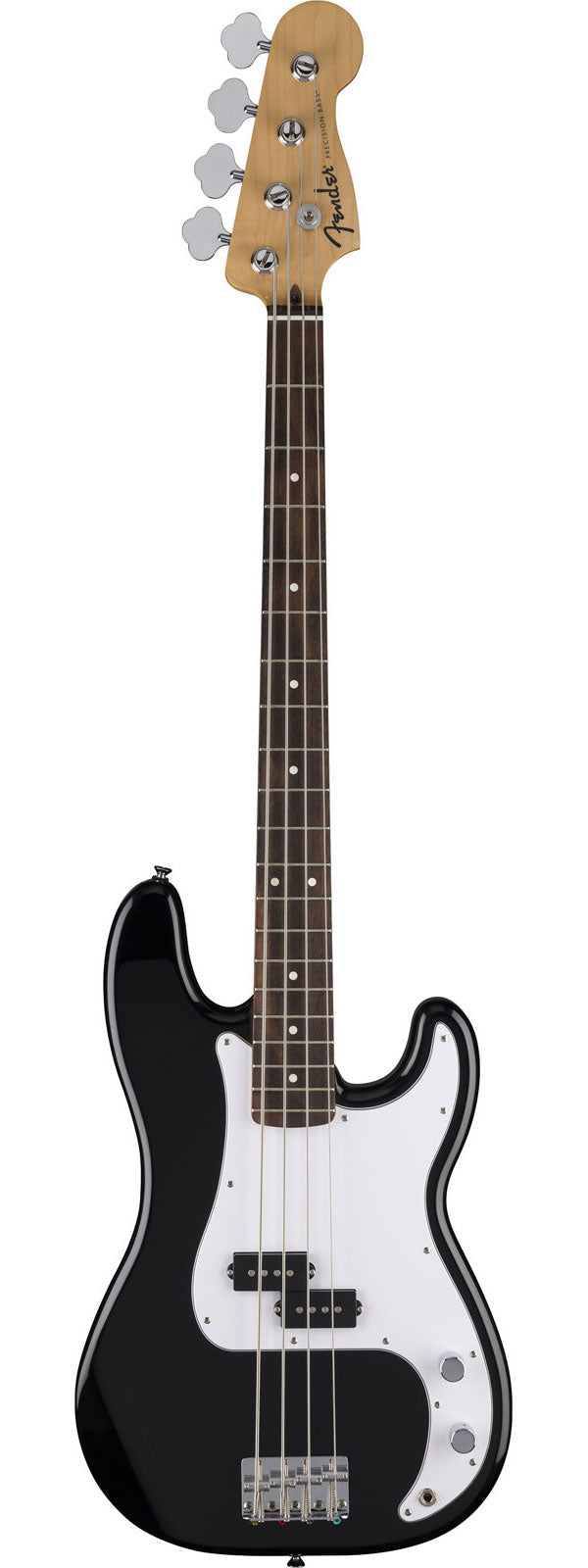 Standaard Precision Bass LRL witte slagplaat Zwart