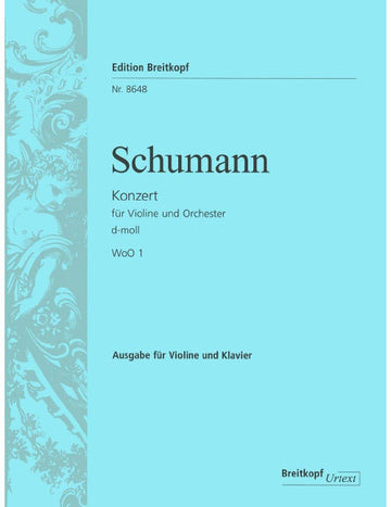 Schumann - Violin Concerto In D Minor Woo 1 Woo 1 - Violon et Piano