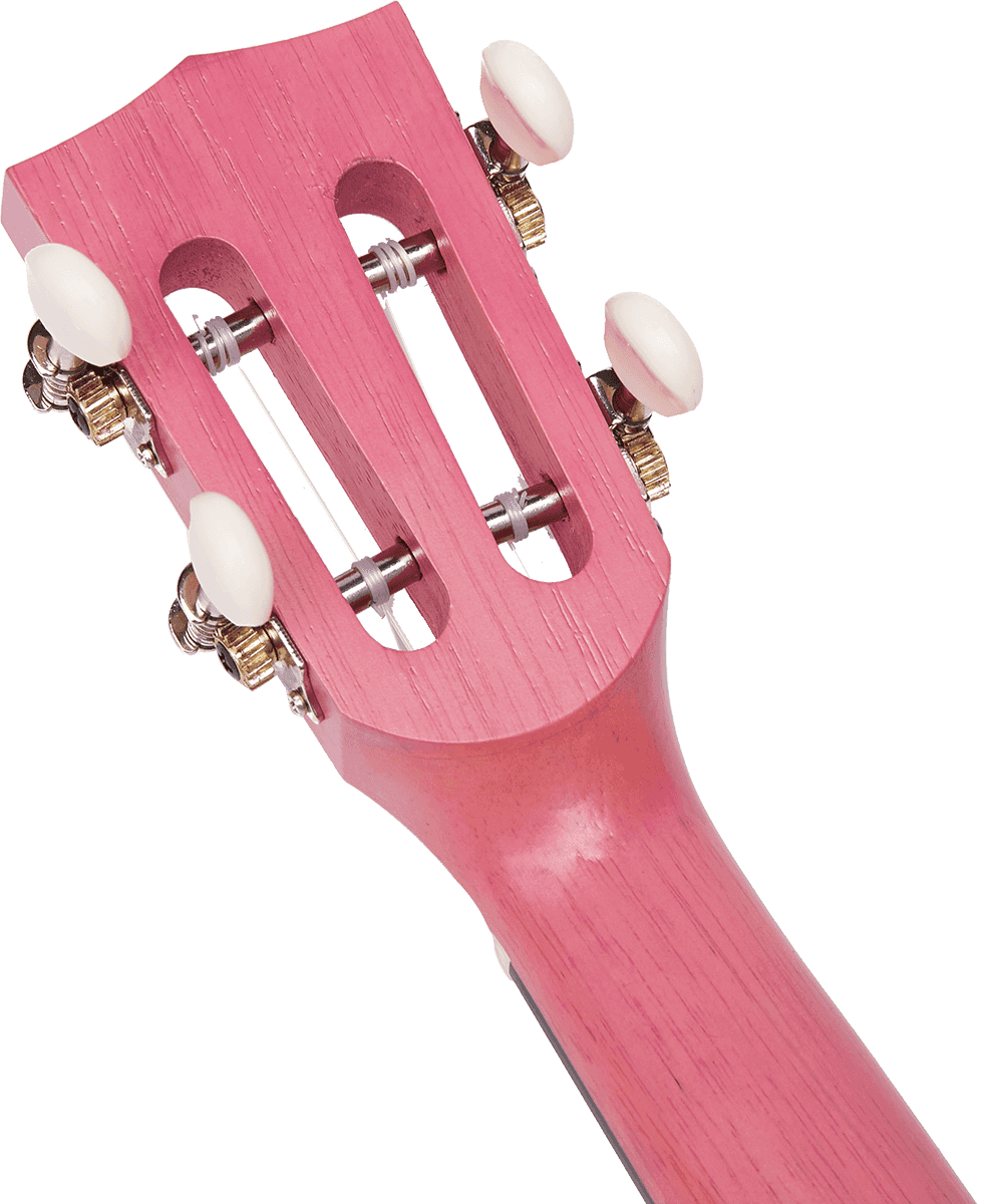 Ukulélé Island Concert Coral Pink + Housse