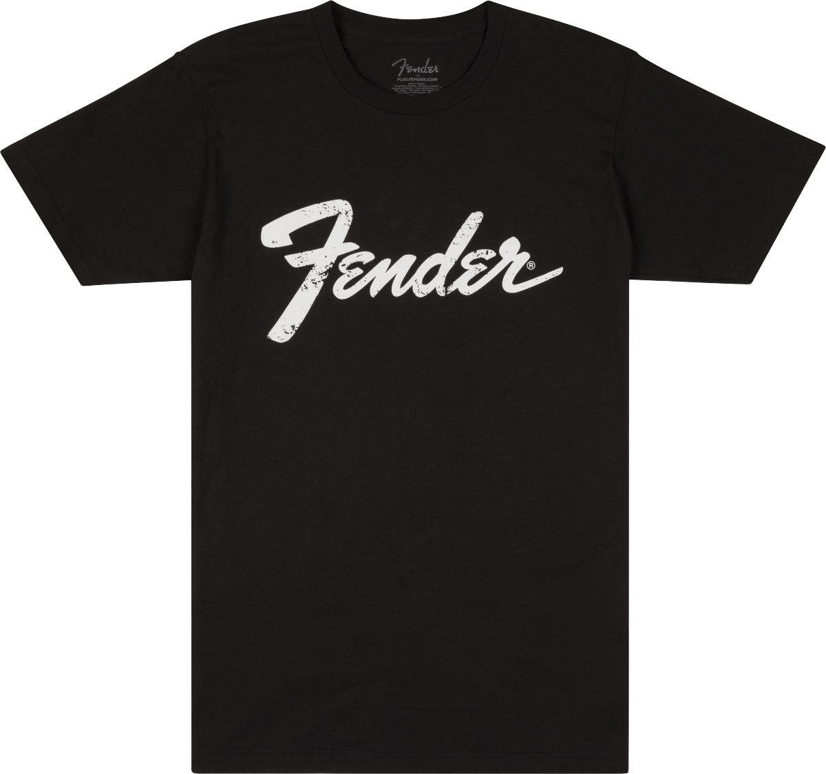 Fender Logo Date Back Tee Black XXL