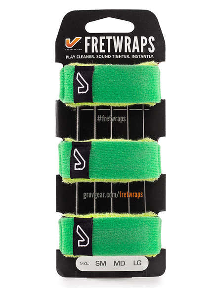 Gruvgear FretWraps 3-Pack Leaf Green - Medium