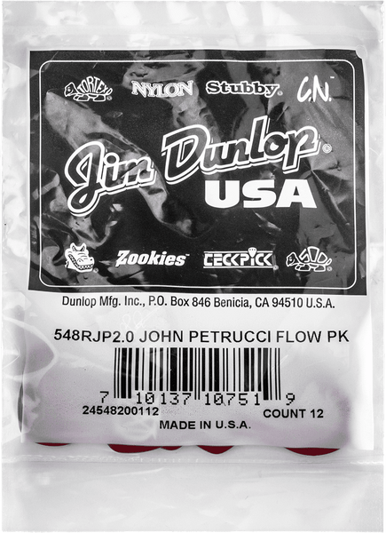 Dunlop 12 x 2,00mm Flow John Petrucci