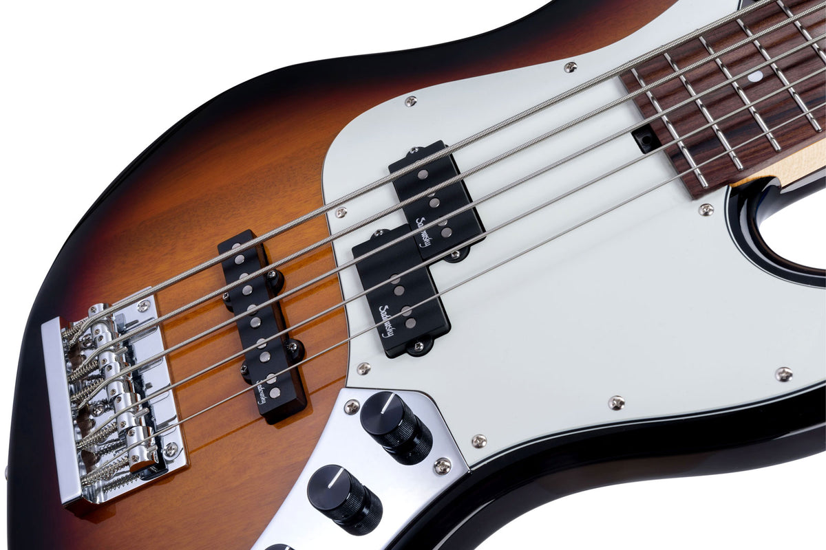 Metroexpress Hybrid PJ 5 Tobacco Burst,Rosewood