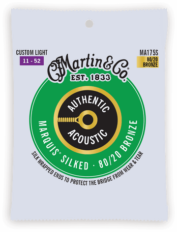 MA175s Authentic 80/20 Bronze Custom Light 11-52