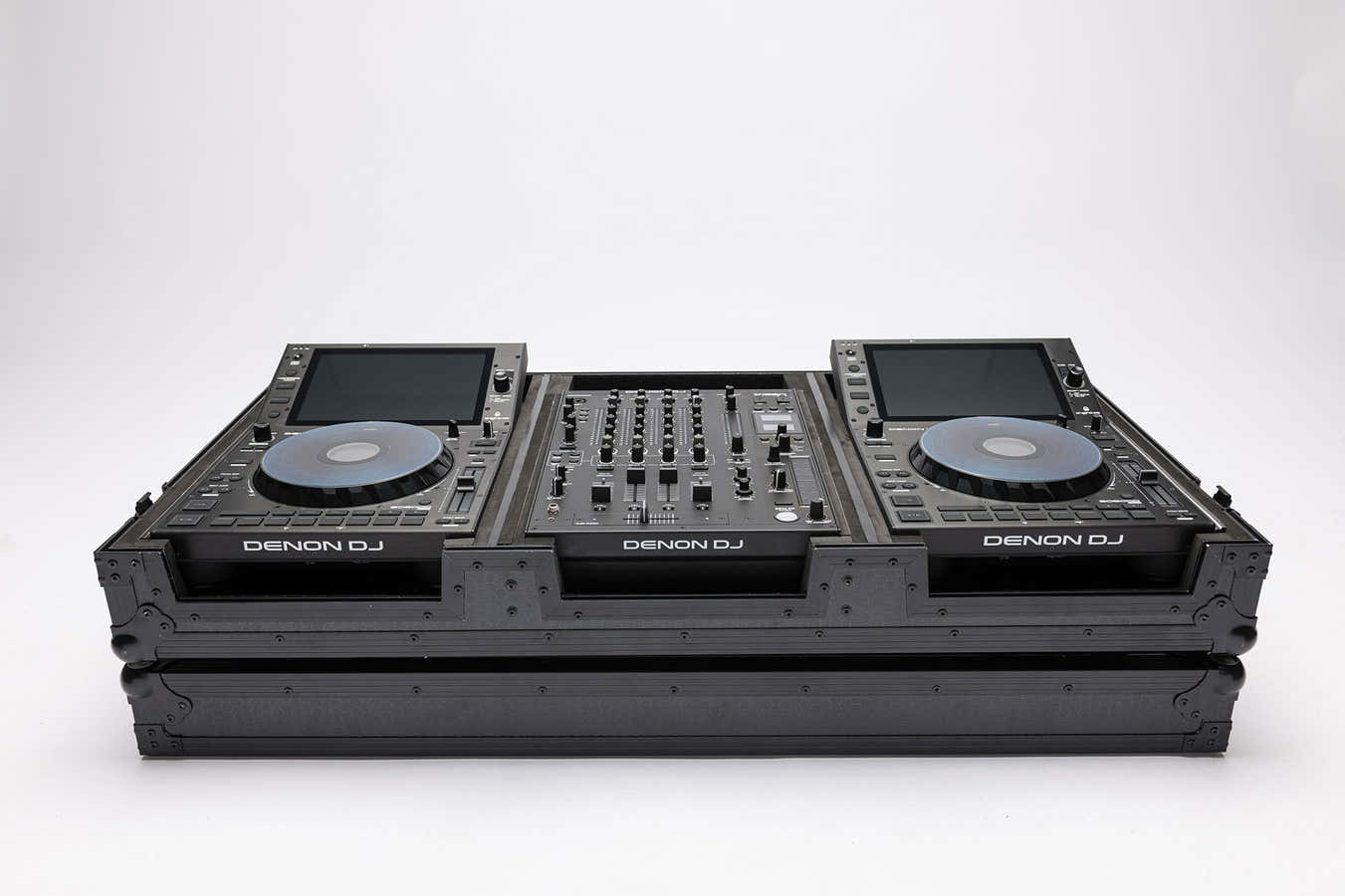 Multi-formaat koffer Player/mixer-set Zwart/zwart