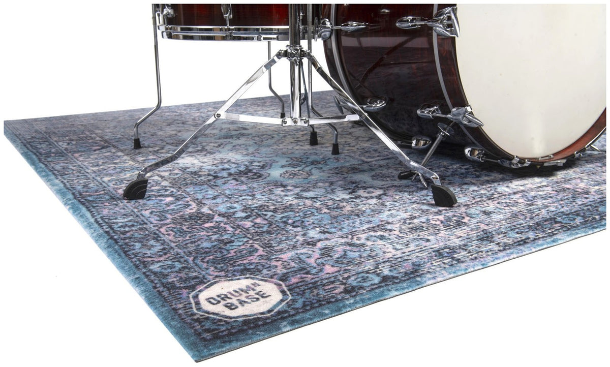 RWP185-TRQ - Pro X-Heavy 7kg Road Worn Turquoise Persian Drummat - 1.85 x 1.60m