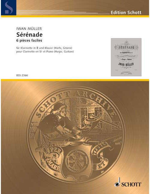 Müller - Sérénade - Clarinette Et Piano (H Guitare)