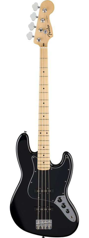 Standard Jazz Bass MN Black Pickguard Black