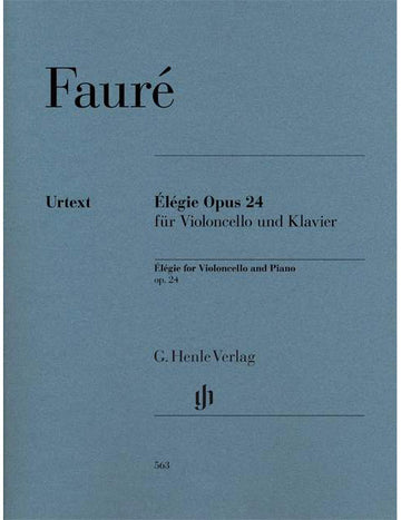 Faure Gabriel - Elegie Op. 24 - Violoncelle et Piano