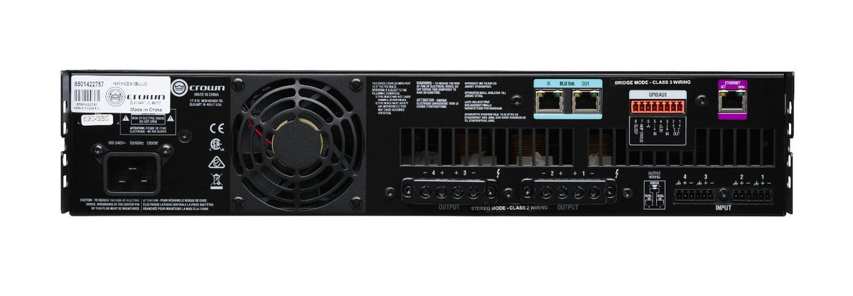 Versterker 4 X 1200W SS 4ohms