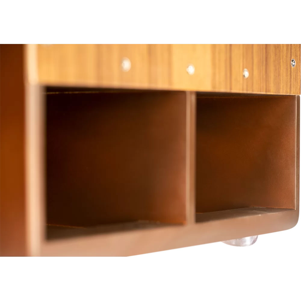 Jumbo Bass Cajon Facade Noyer 13.1/2 X 19.3/4 X 13.3/4
