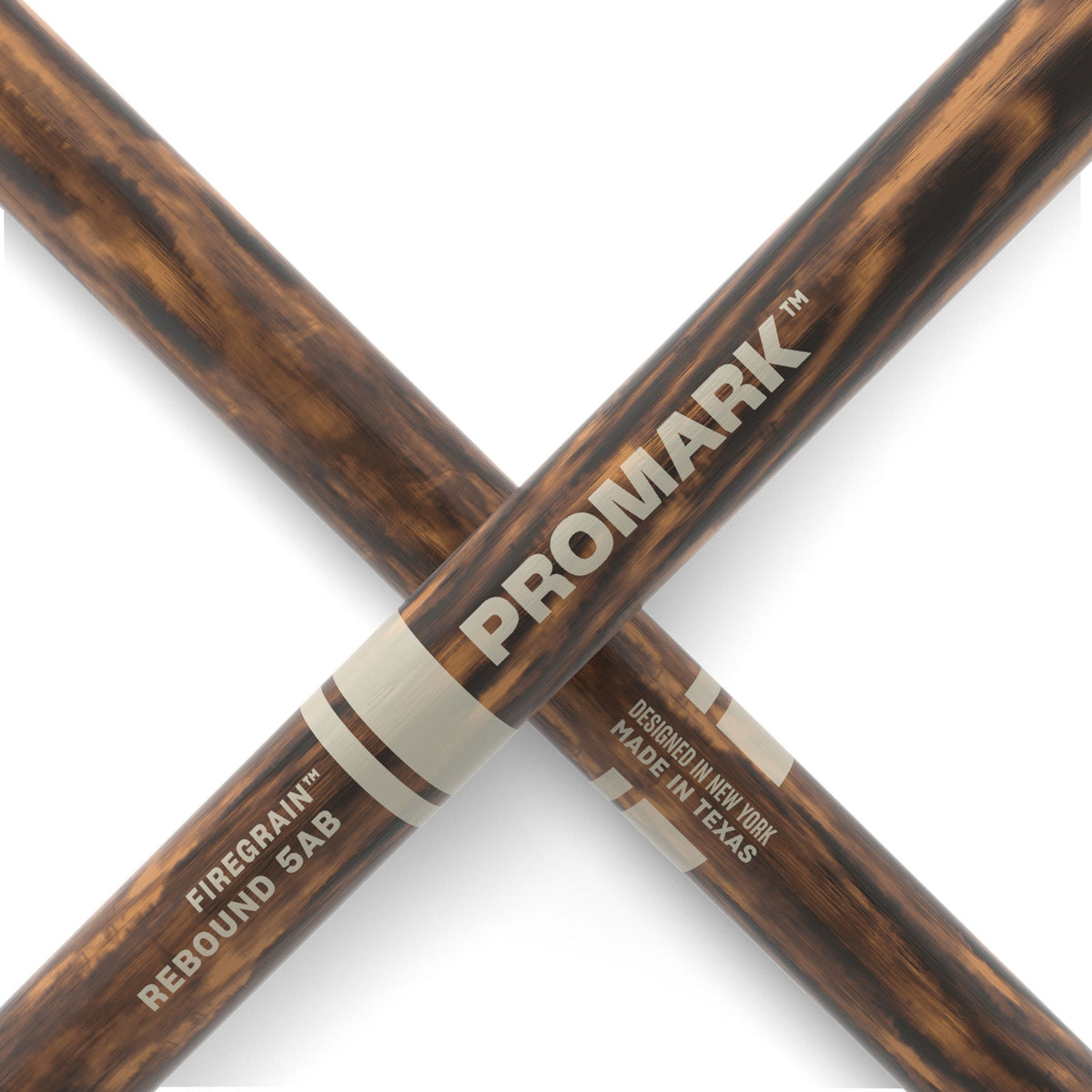 R5ABFG - hickory Rebound 5AB FireGrain olive en bois en forme de gland