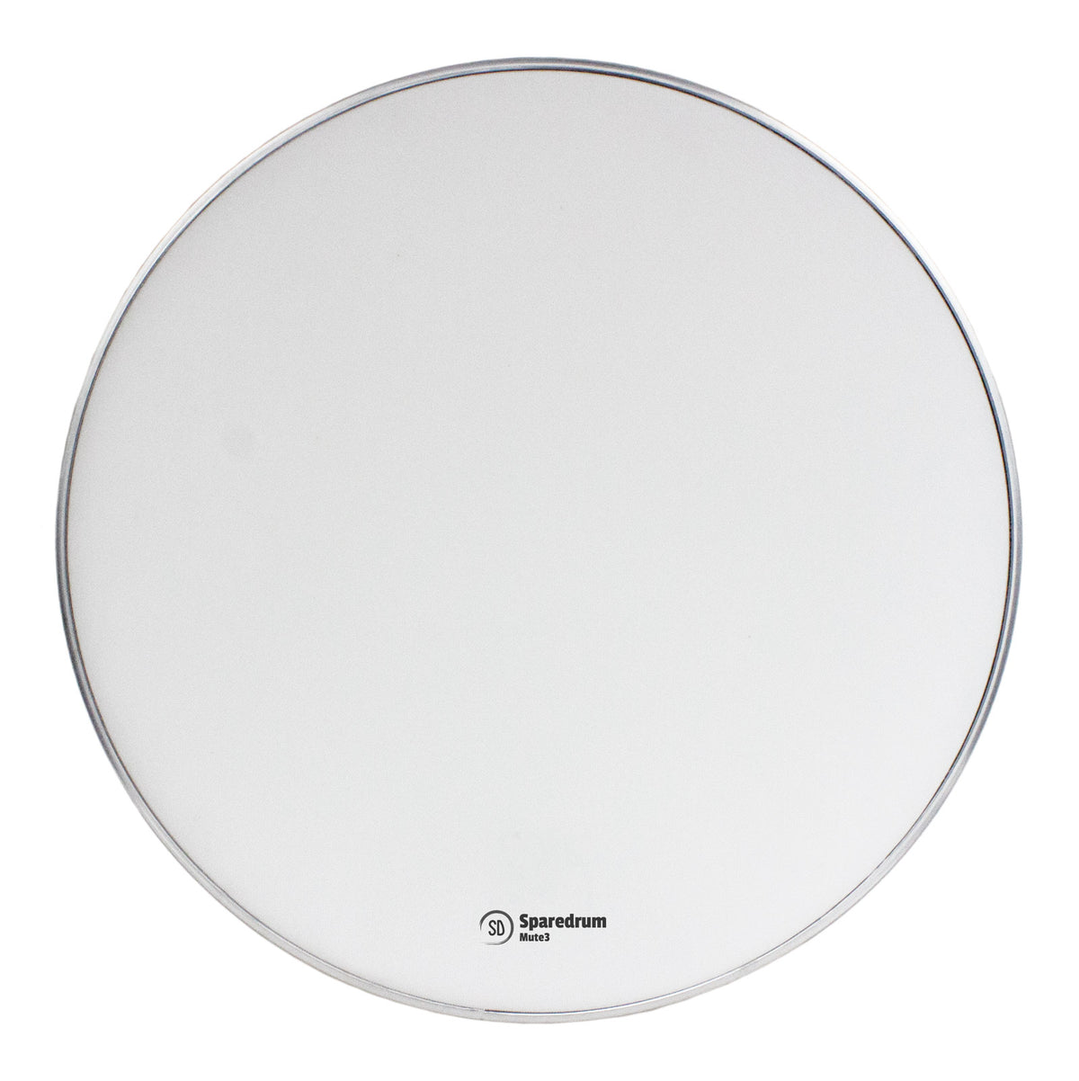 Sparedrum M3W16 Peau 16" Mute 3 Plis Mesh Silencieuse Blanc