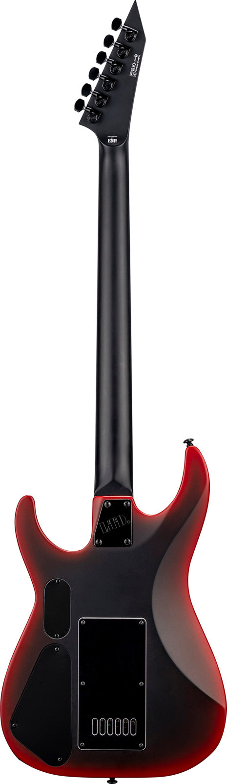 M-6 Evertune Zwart metallic Zwart-Rood Burst satijn
