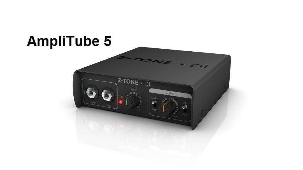 Z-tone DI+amplitube.5 bundel