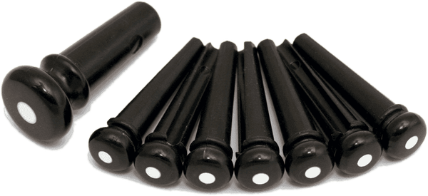 Set de Chevilles Noir Point Blanc