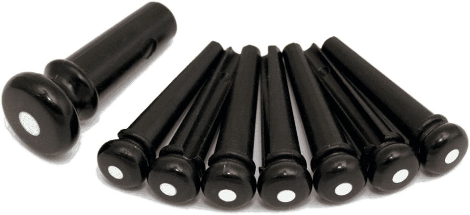 Set de Chevilles Noir Point Blanc