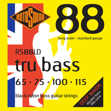 Tru Bass 88 RS88LD Zwart nylon vlak omwonden 65115