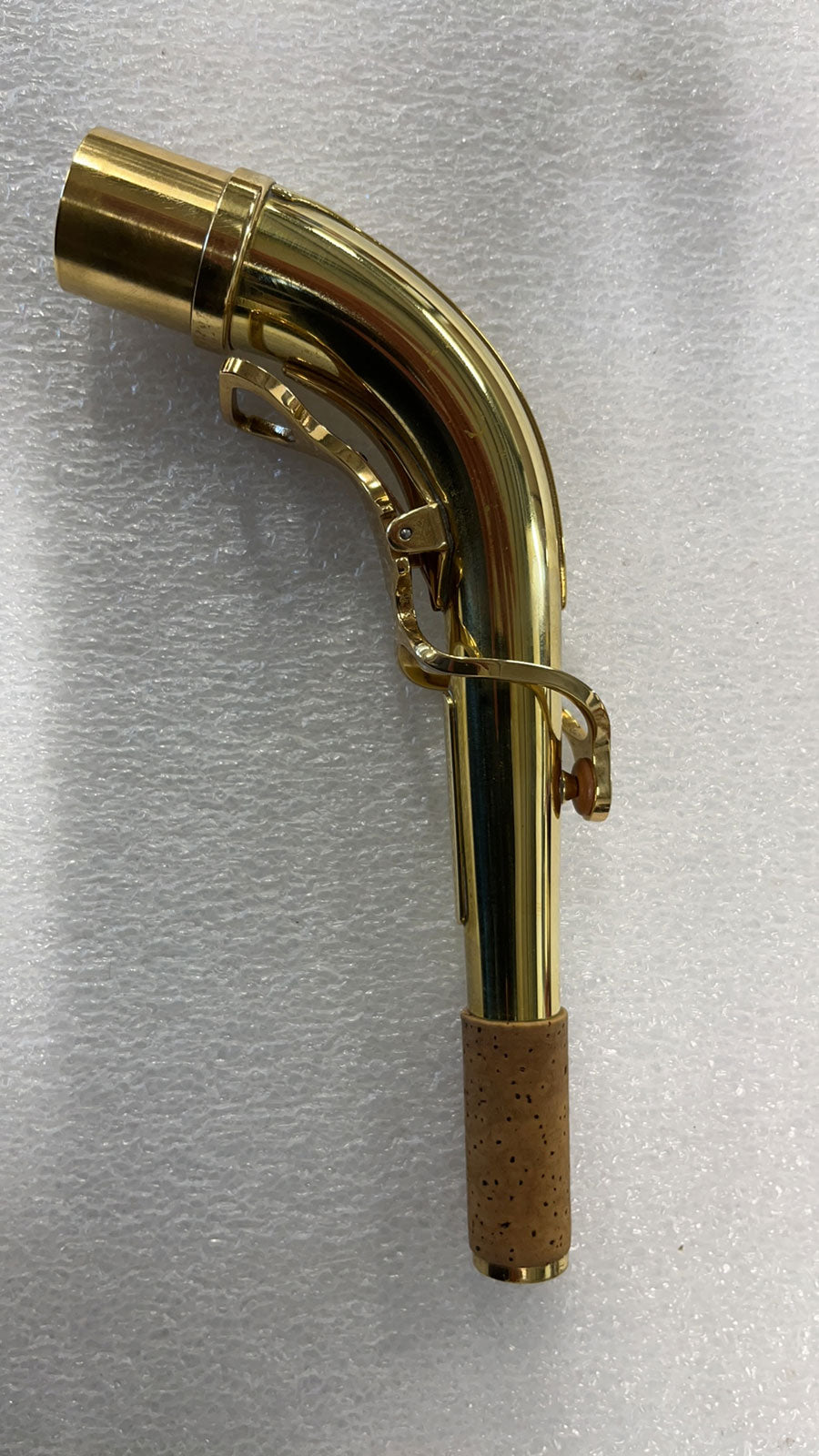 BOCAL POUR SAXOPHONE WO10 - STANDARD - LAITON JAUNE VERNI - STOCK B