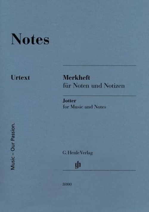 Henle Verlag Cahier de Musique