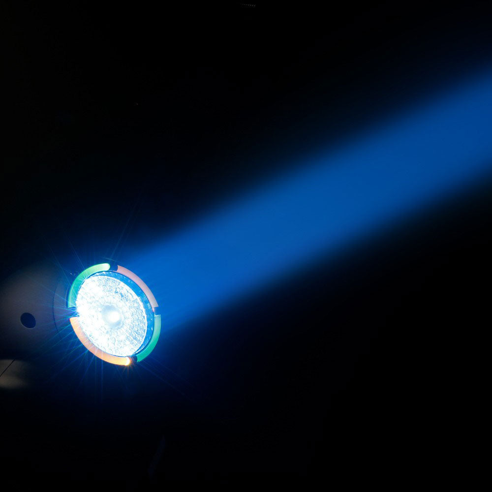 MOVO BEAM Z 100 - GESLOTEN VERSTRALER MET LED KROON ONBEPERKTE ROTATIE EN ZOOM