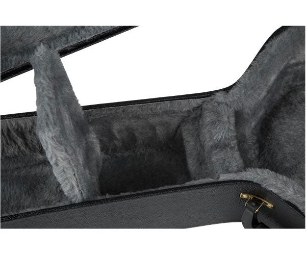 G6241FT 16" Hollow-Body Flat Top Étui Black