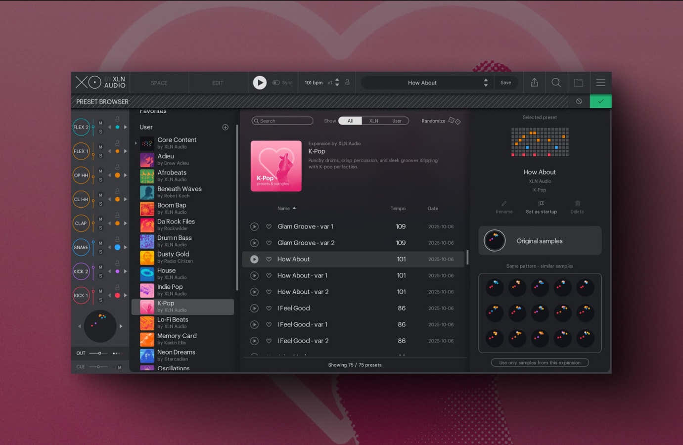 XO Expansion K-Pop