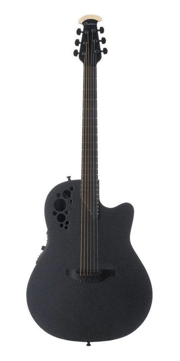 Elite Tx Super Shallow Black Textured 1868TX-5-G