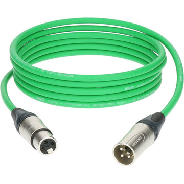 M1 Mic Cable Vert 7,5M Xlr 3P. Femelle Male
