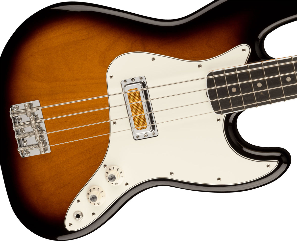 Jazz Bass Gold Foil Ebo 2-Color Sunburst