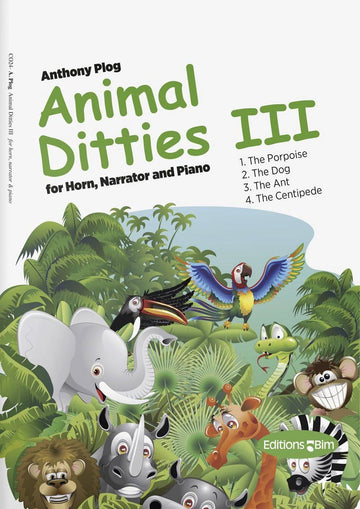 Plog A. - Animal Ditties III - Cor & Piano