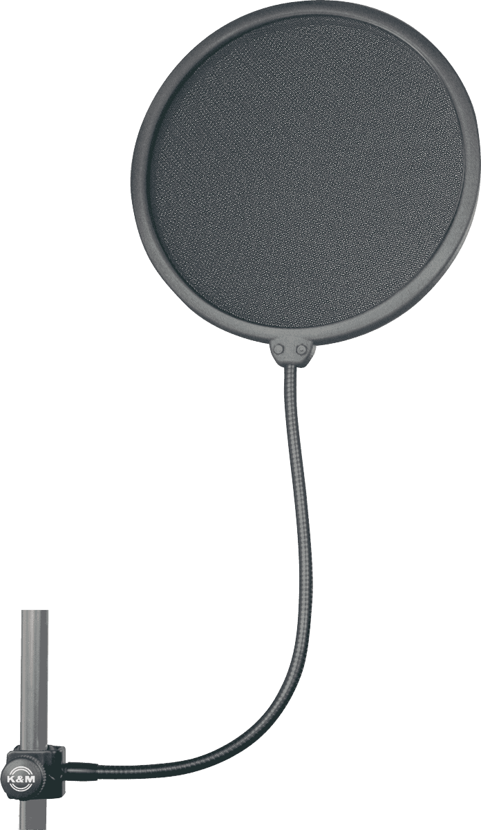 K&M 23966 Filtre Anti Pop Pro Noir