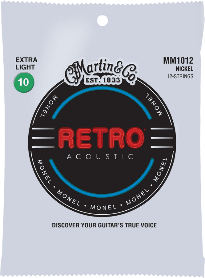 MM1012 Retro Monel Nickel EXTRA-light 12C