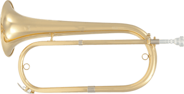 BUGLE SIB - VERNISHED BRASS - GIGBAG
